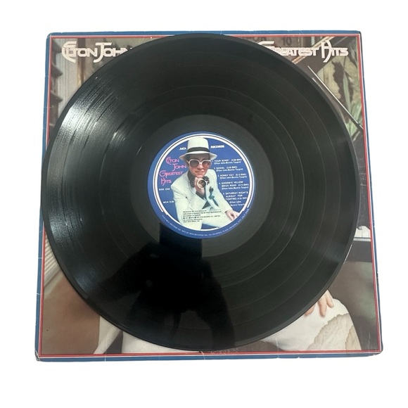 Elton John – Greatest Hits (Vinyl, MCA Records) - Picture 3 of 3